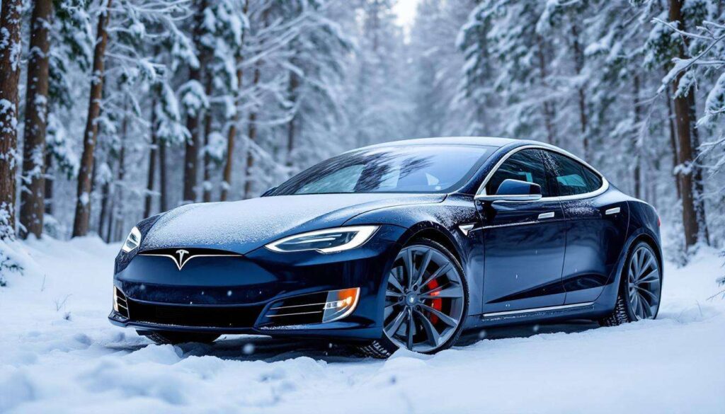 Tesla winter weather test: How long does it take to melt 8 inches of snow?