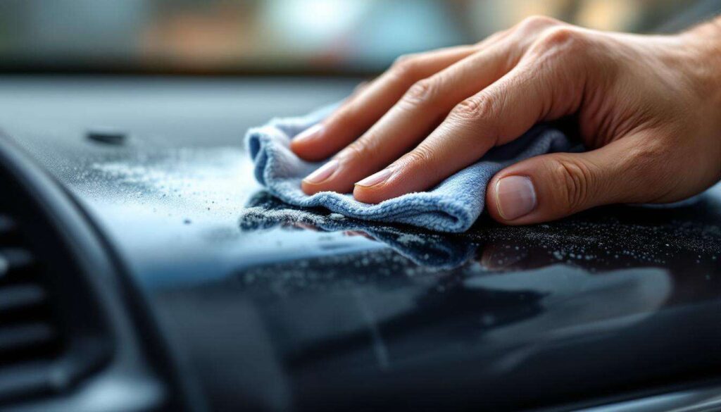 The towel trick mechanics use to remove scratches from car dashboards safely