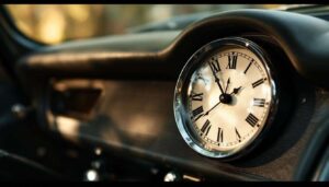 These Cars Still Use Analog Clocks